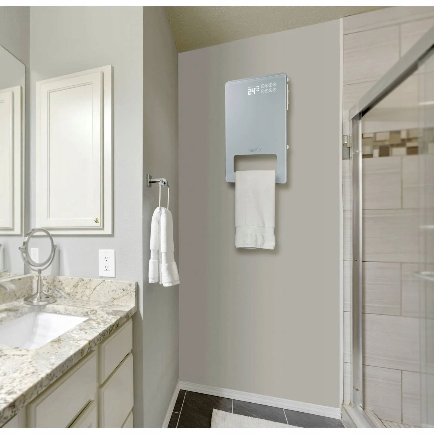 Grzejnik ścienny 2000W 3 tryby grzania REGULACJA temperatury 230V Sygonix