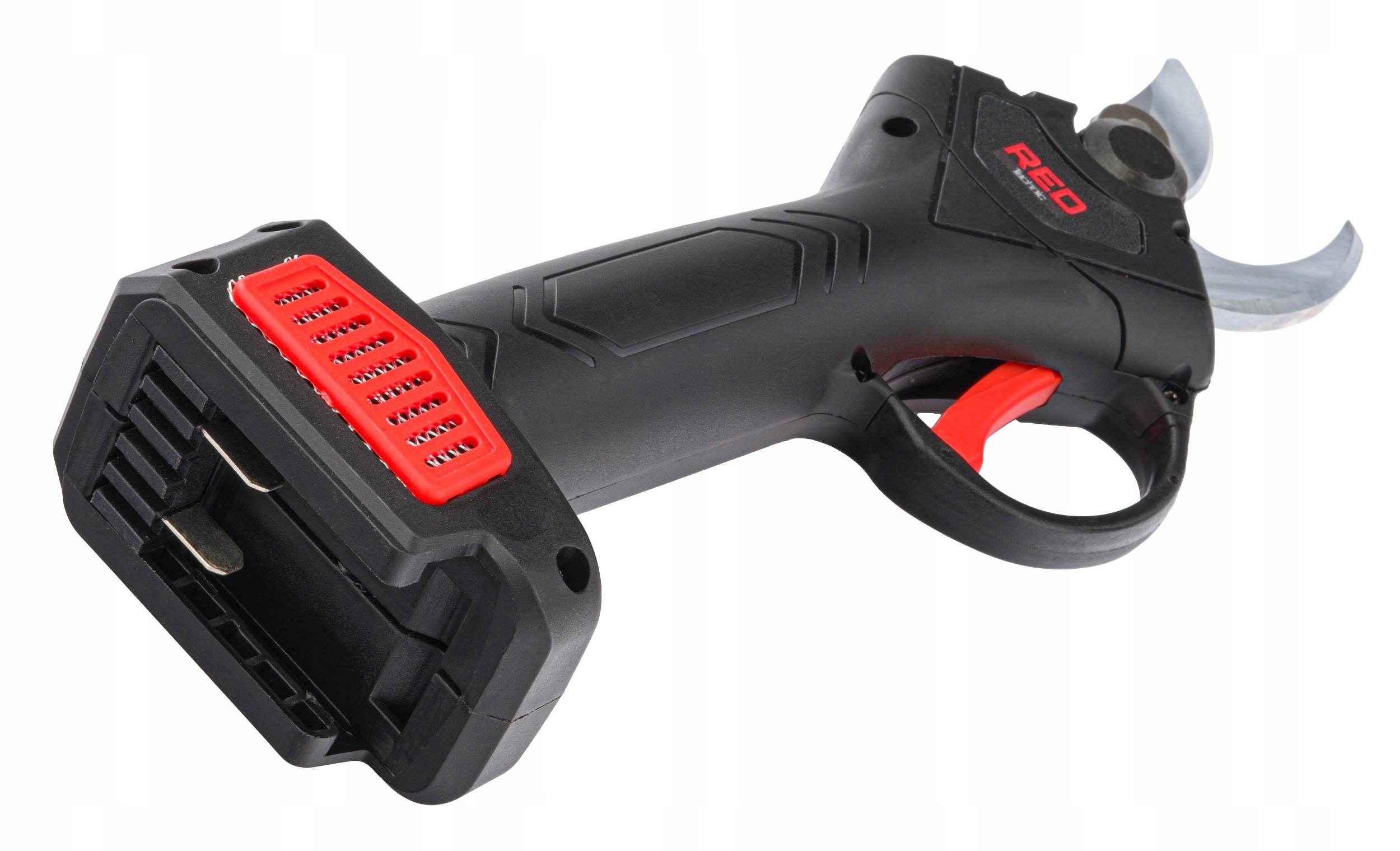 Sekator AKUMULATOROWY nożyce elektryczne DO CIĘCIA GAŁĘZI krzewów 2x20V 2Ah