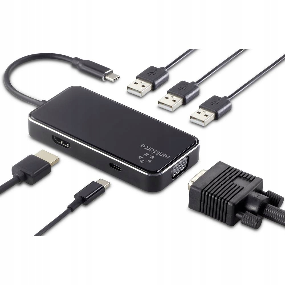 Stacja dokująca HUB USB C dock HDMI Power Delivery