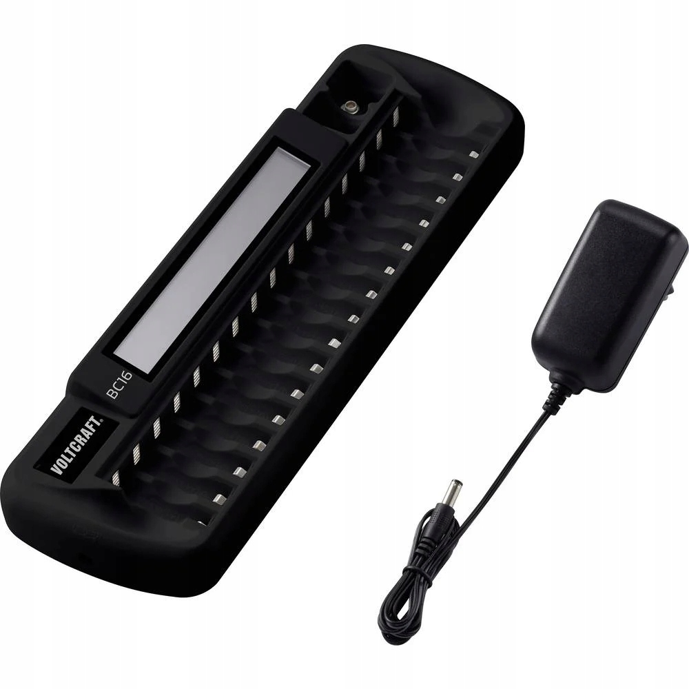 Ładowarka akumulatorów BC16 NiMH LiIon 16xAA 2x9V