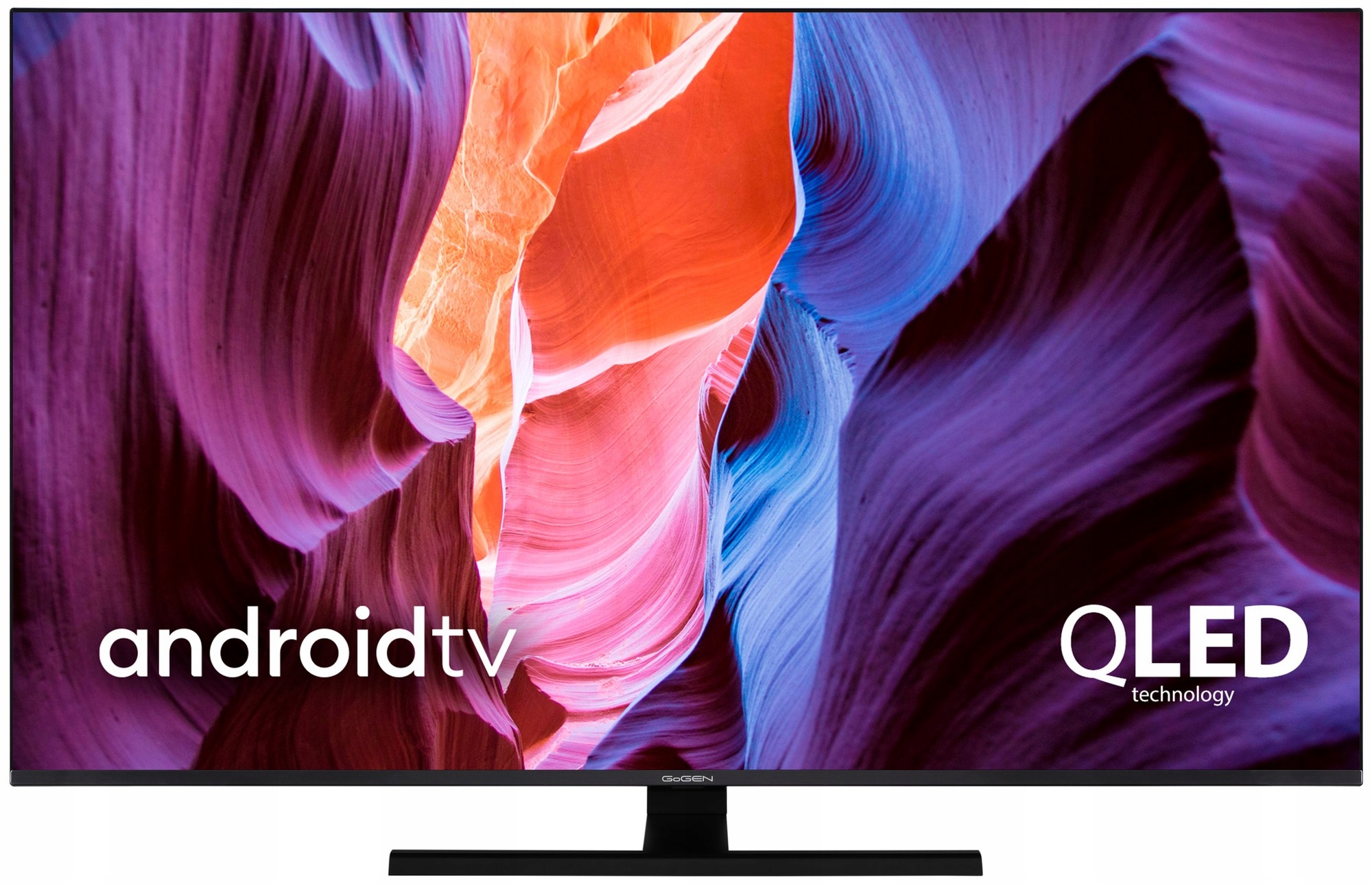 Telewizor SMART Android TV UHD 4K QLED 50 cali WiFi APLIKACJE Netflix