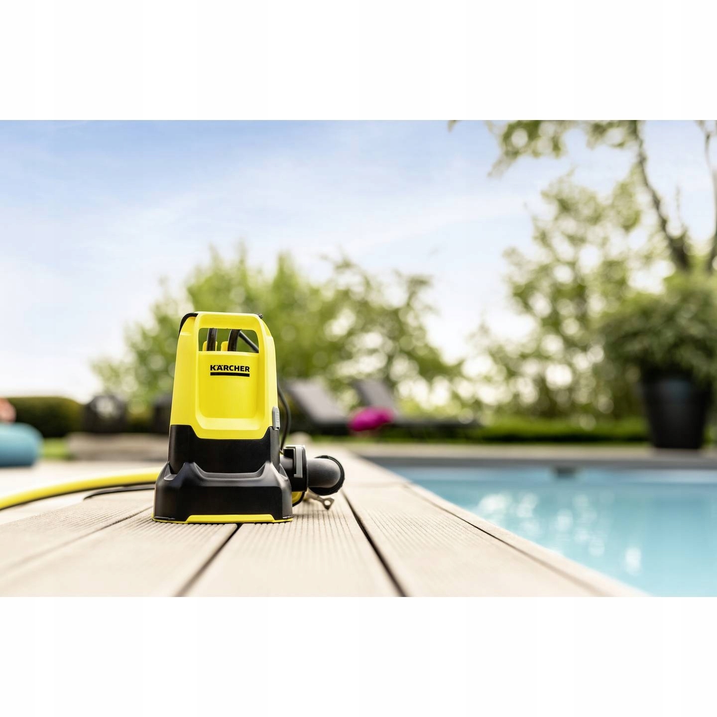 Pompa zasysająca od 1mm ZANURZENIOWA do wody 9000 l/h PŁYWAK Karcher