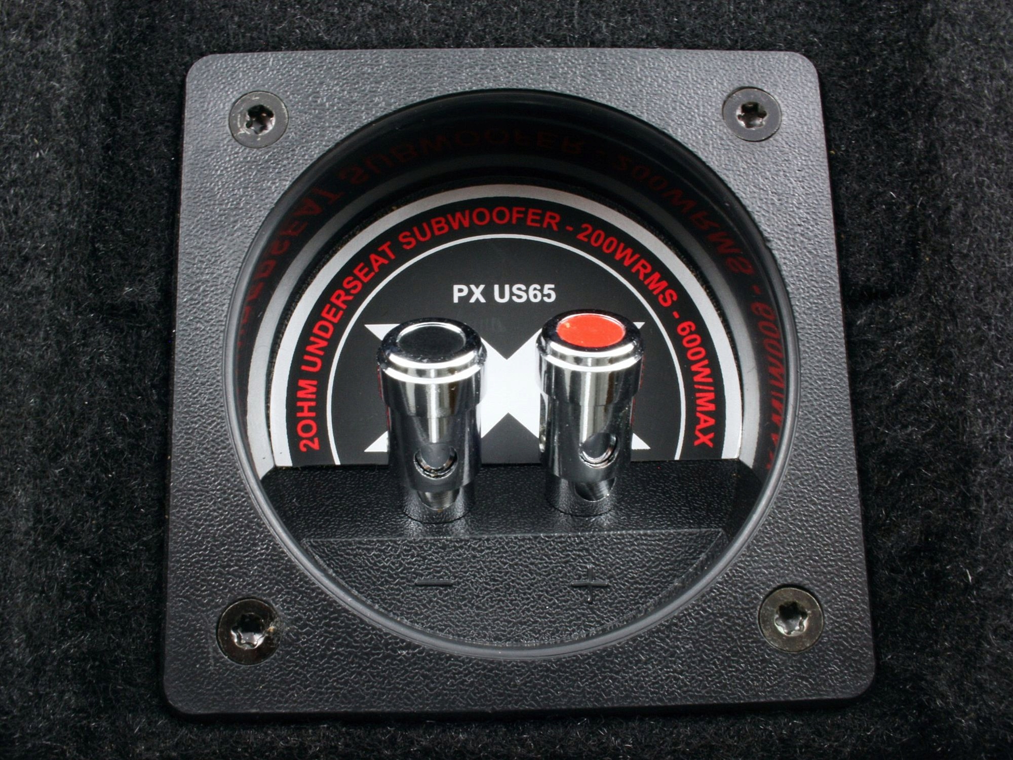 Subwoofer Excursion 165mm 600W Dwa Subwoofery