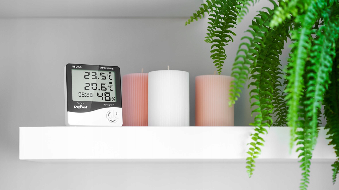 Stacja pogodowa Stacja pogody zegar