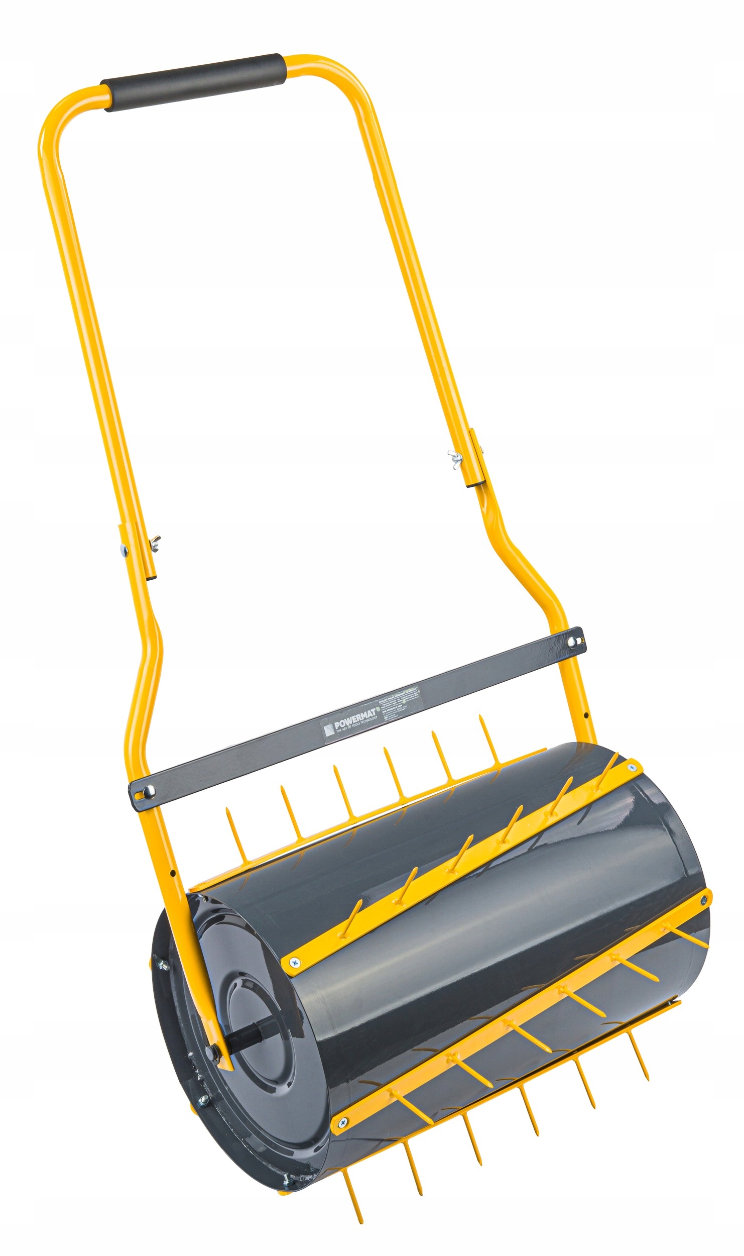 Walec do TRAWY ogrodowy AERATOR do trawnika ubijak do gleby ziemi 35L 50cm