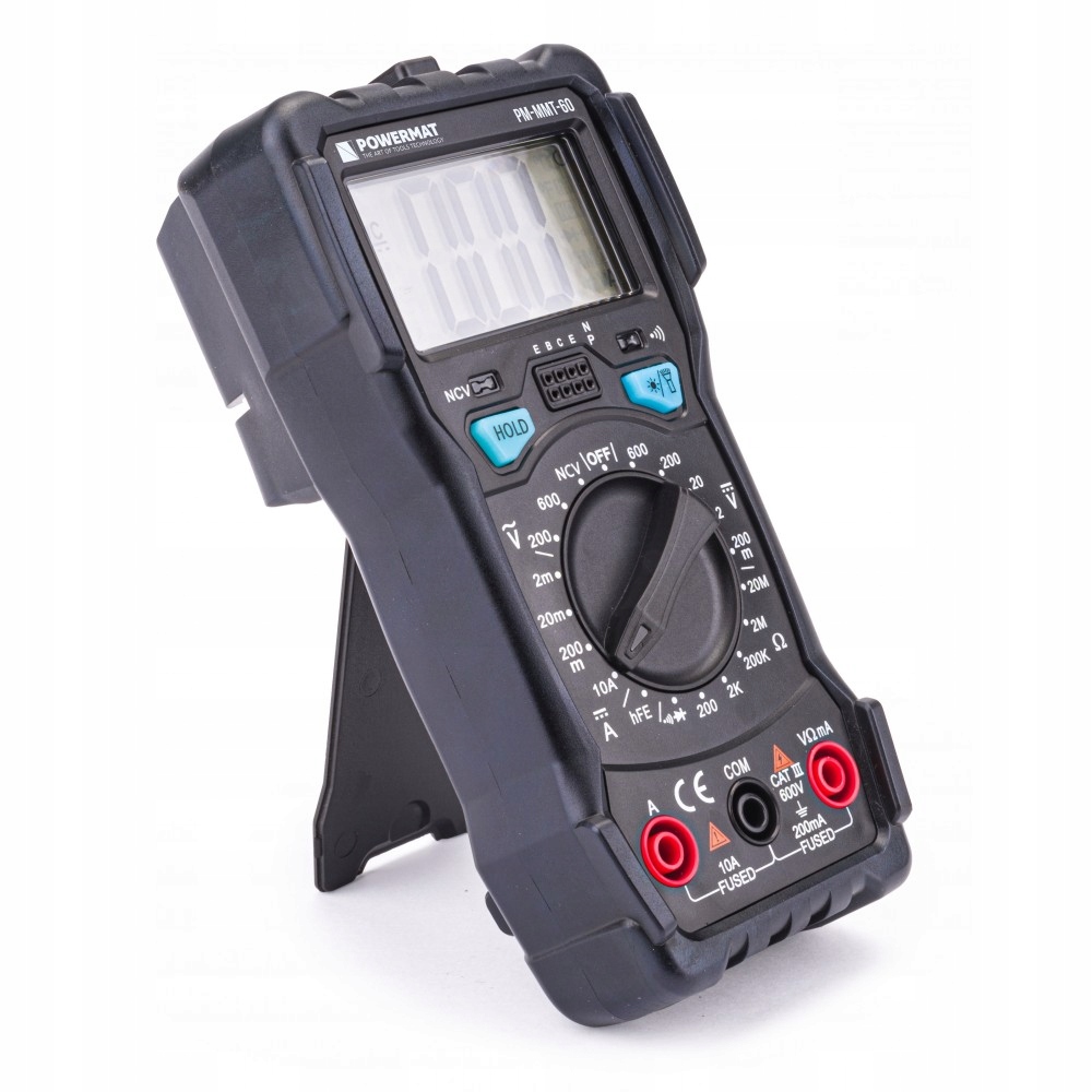 Miernik cyfrowy MULTIMETR uniwersalny LATARKA LED