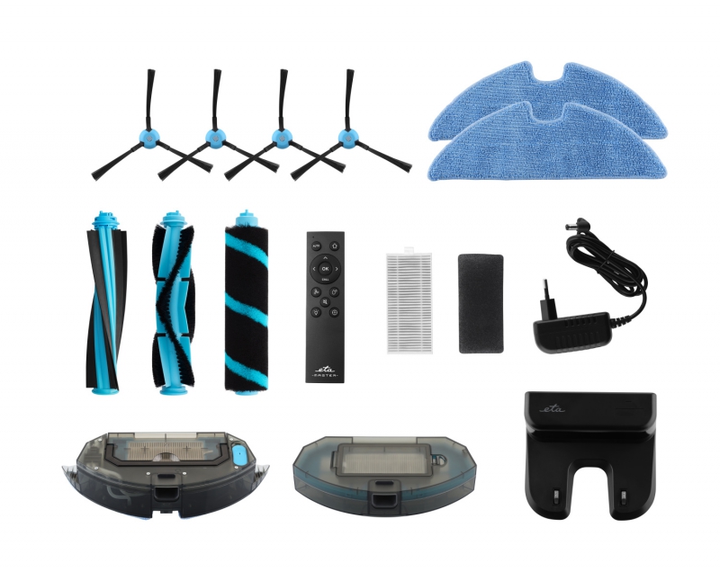 Robot sprzątający odkurzacz automatyczny ETA Master II czarny