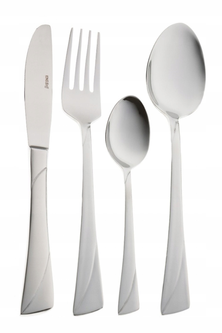 Sztućce w Walizce 72 ele 12 osób Połysk KINGHoff