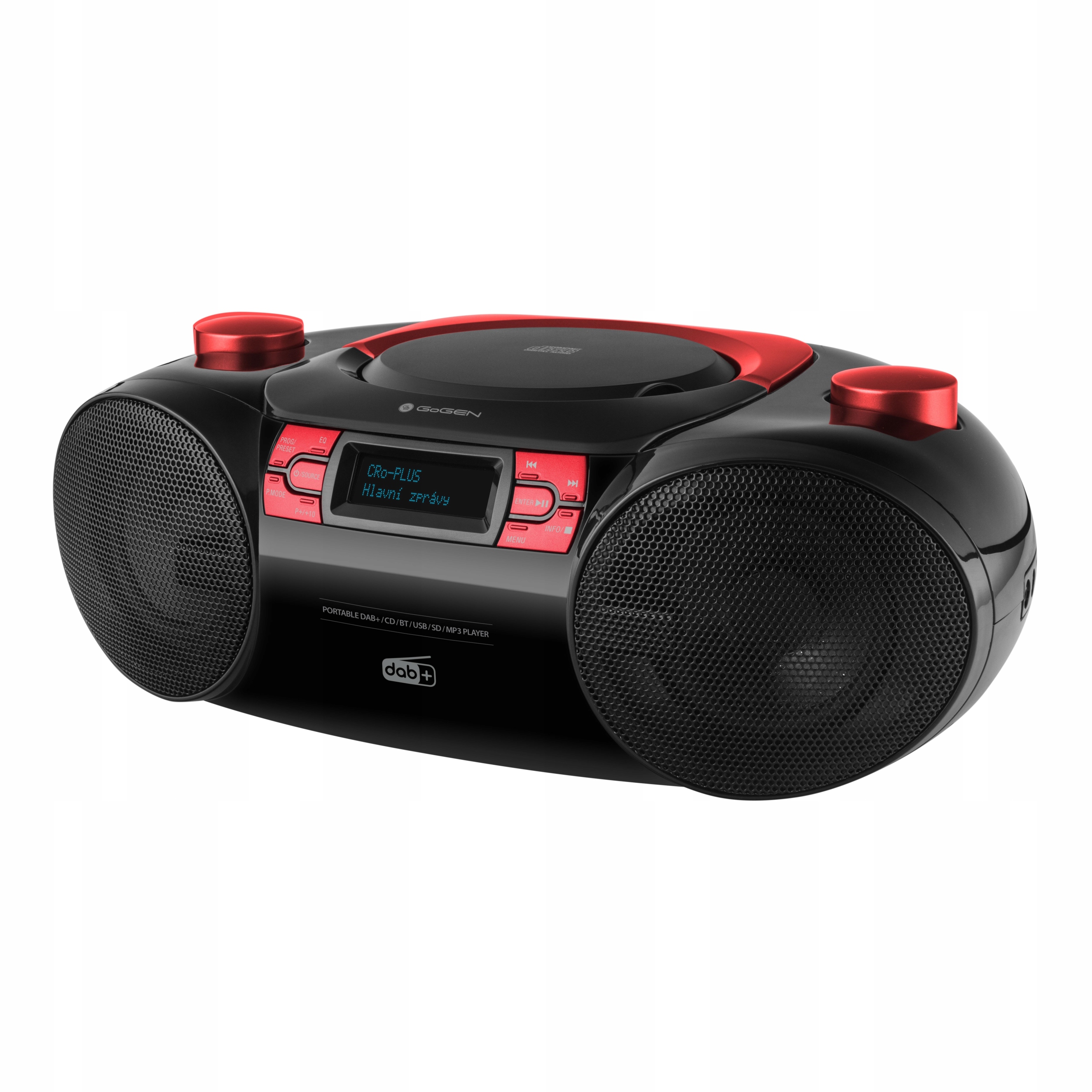 Boombox Bluetooth CD USB SD GoGEN Radio DAB+