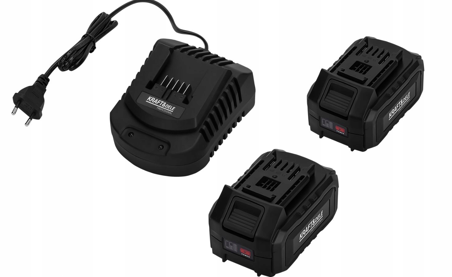 Młot udarowy AKUMULATOROWY 3.5J 2xakumulator 21V 4Ah SDS-PLUS BEZSZCZOTKOWY