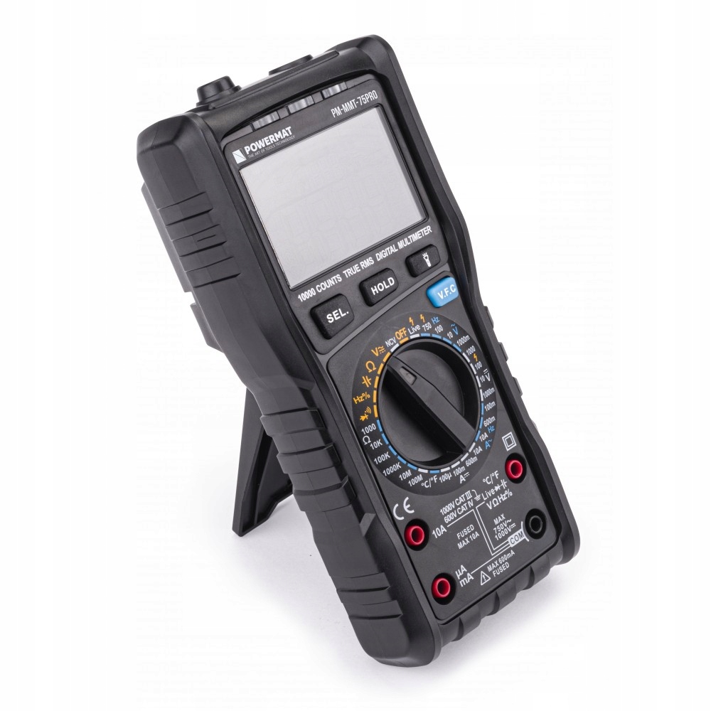 MULTIMETR CYFROWY MIERNIK PRĄDU TEMPERATURA