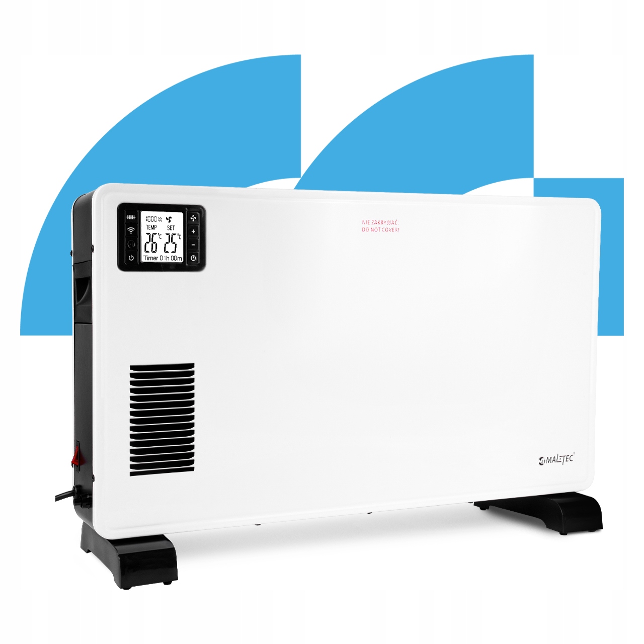 Grzejnik elektryczny 2300W KONWEKTOROWY termostat WIFI aplikacja PILOT