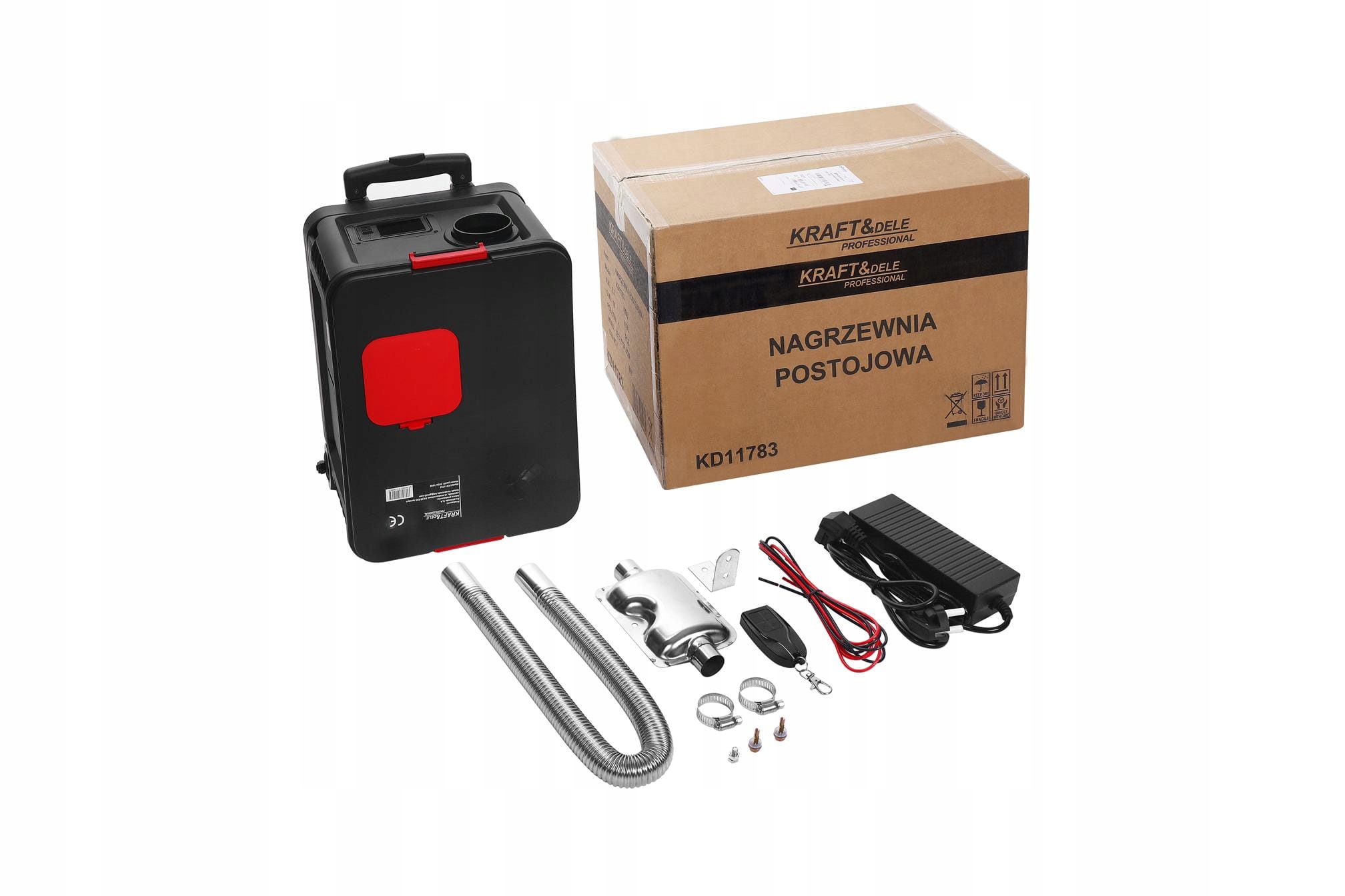 NAGRZEWNICA OLEJOWA WEBASTO OGRZEWANIE POSTOJOWE LCD 9kW PILOT 12/24/230V