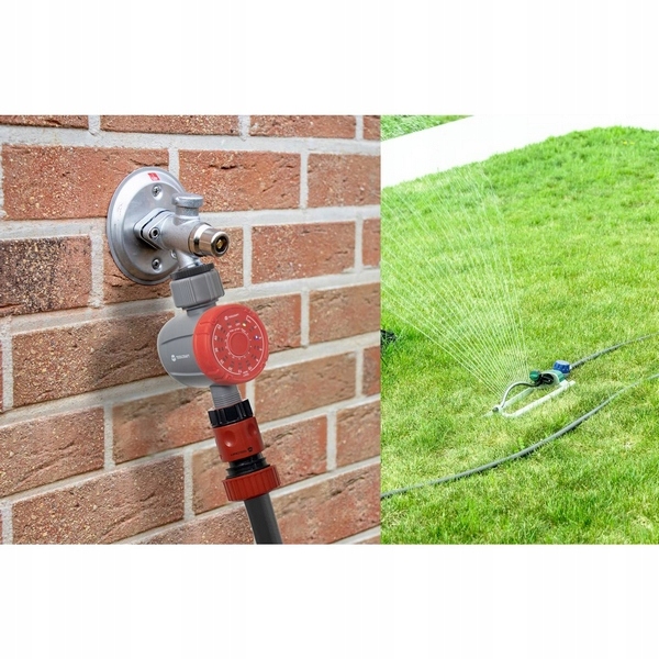 Sterownik nawadniania AUTOMATYCZNE PODLEWANIE system nawadniający ZEGAR