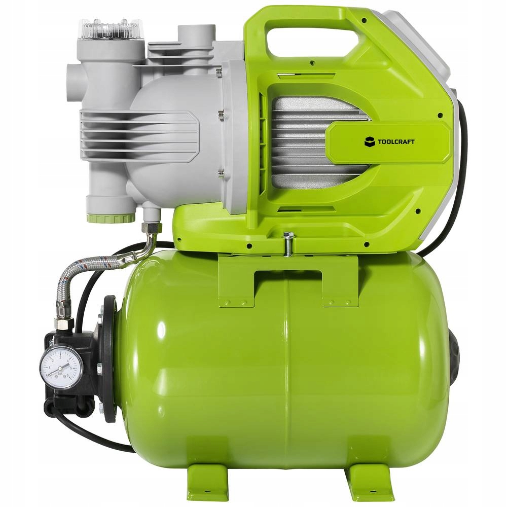 HYDROFOR POMPA do wody ZBIORNIK 24L 5.3 BAR MANOMETR 6000 l/h 230V 1300W