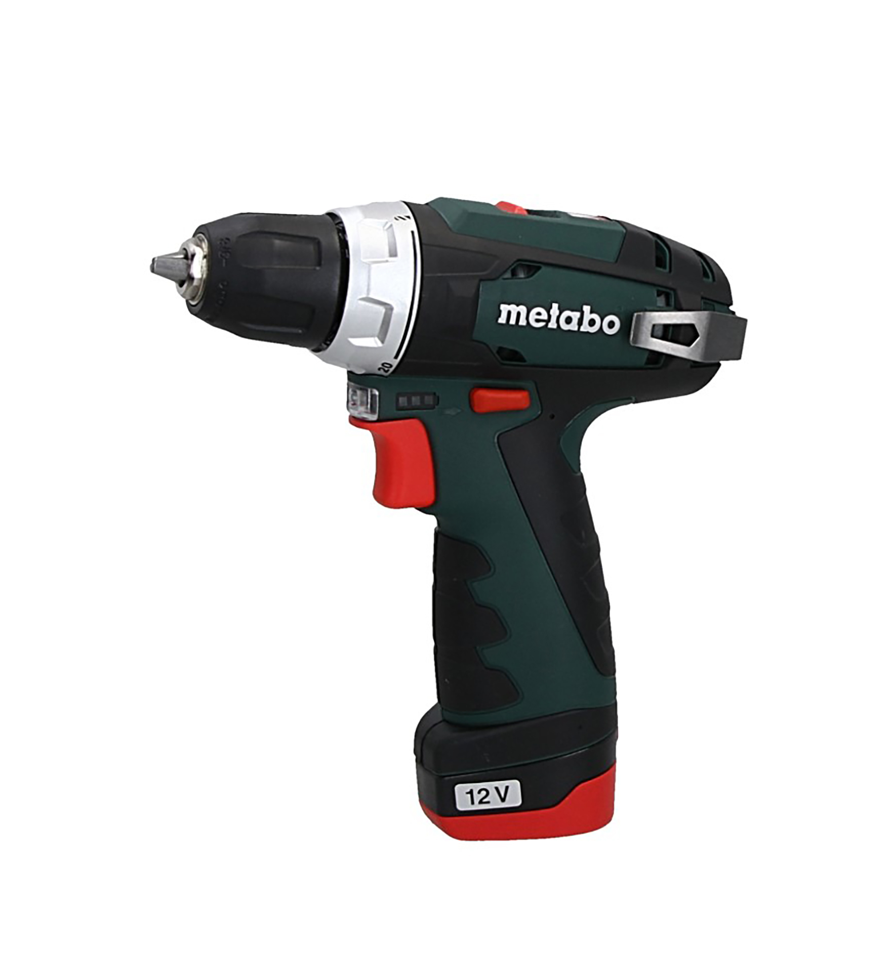 Wkrętarka AKUMULATOROWA wiertarka Metabo PowerMaxx 2x akumulator 12V 2Ah