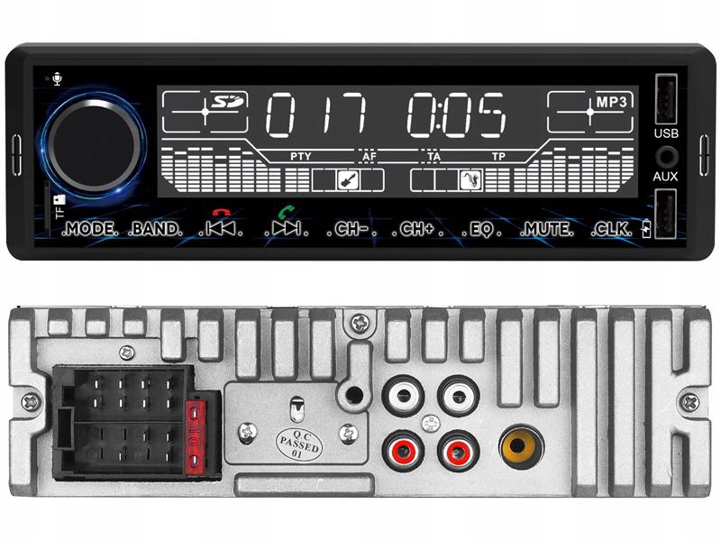 Radio samochodowe Bluetooth USB SD 1DIN Pilot