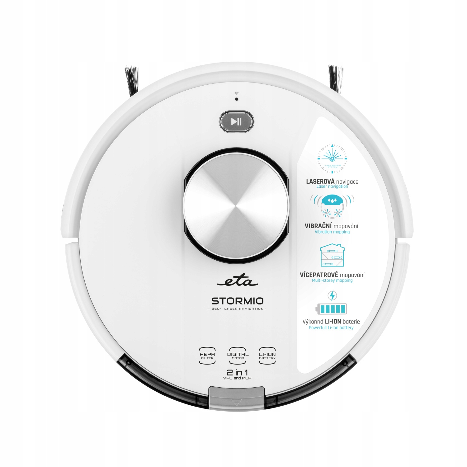 Robot sprzątający odkurzacz automatyczny ETA Stormio