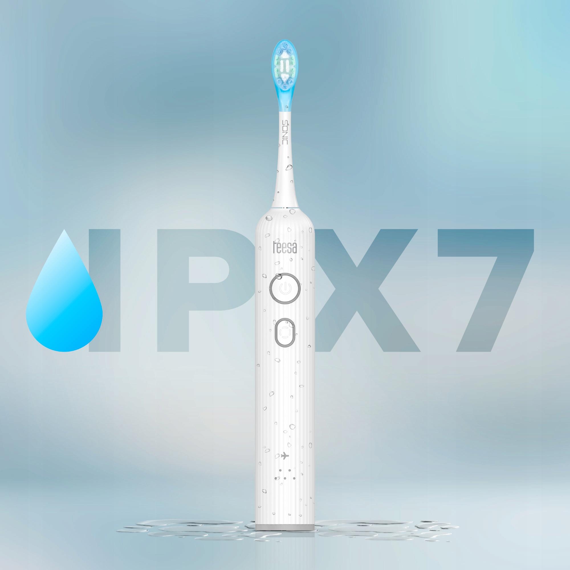 SONICZNA szczoteczka do zębów Sonic Elite 31000 ruchów akumulator IPX7