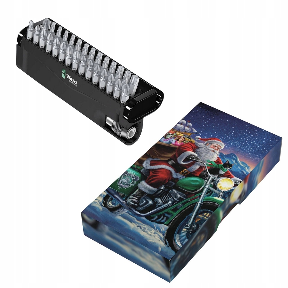 Zestaw bitów WERA w świątecznym opakowaniu 30 elementów Phillips Pozidriv