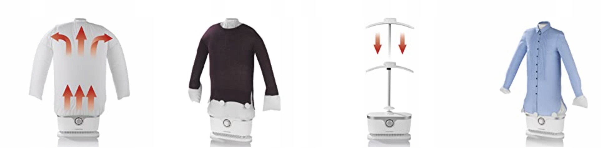 Automat do prasowania koszul SUSZENIA 1800W prasowalnica do koszuli TIMER