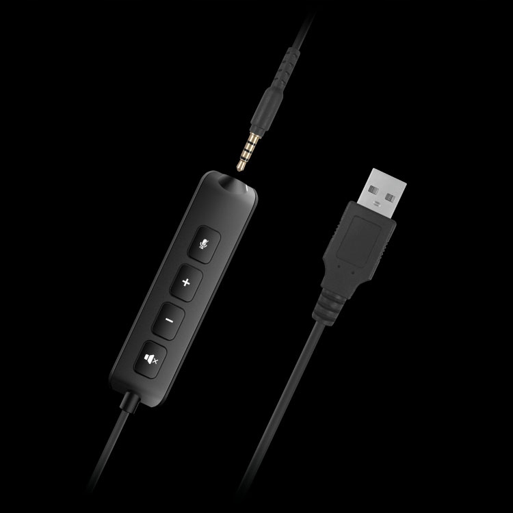 Słuchawki z mikrofonem do komputera KOMPUTEROWE