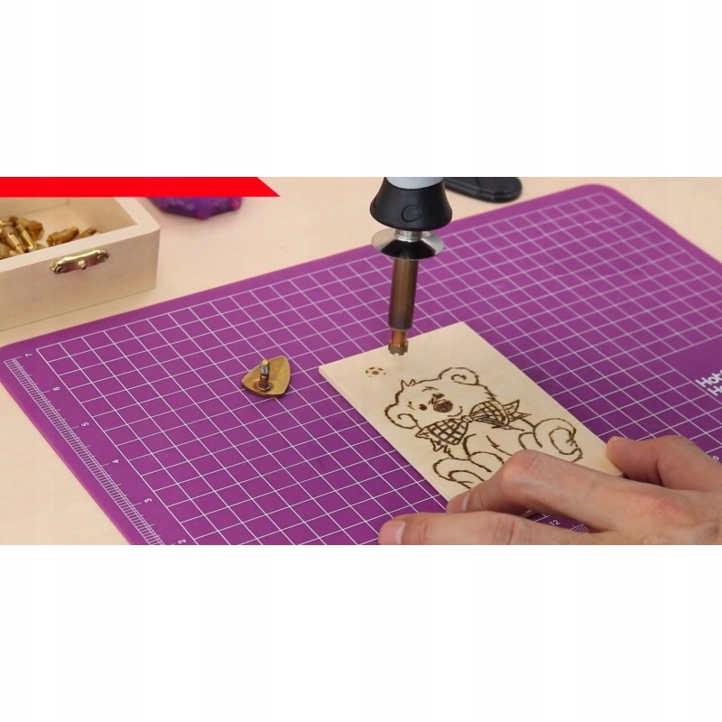 Lutownica Wypalarka do Drewna Pirograf do Skóry