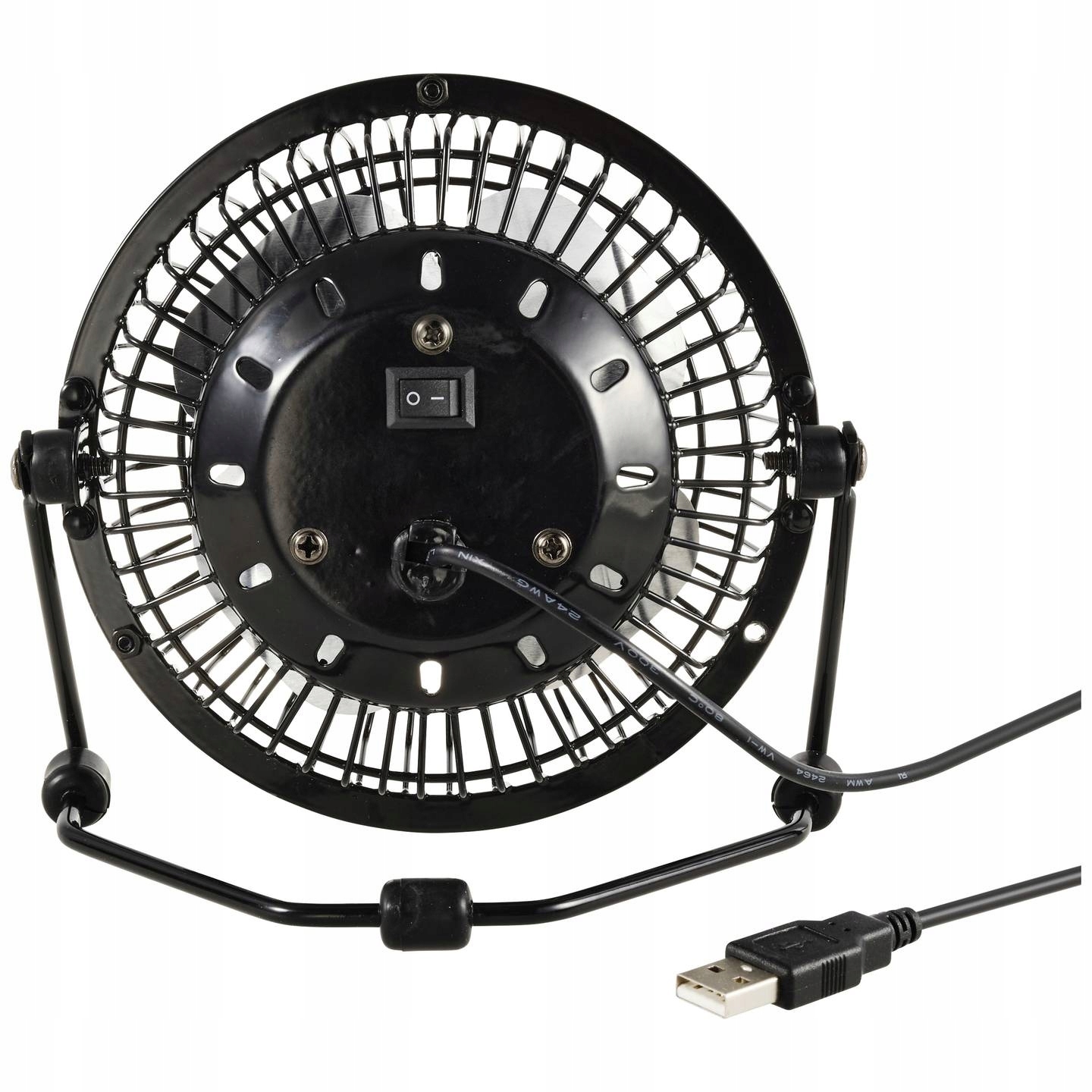 Wentylator USB do biura RETRO na biurko REGULACJA nachylenia Sygonix