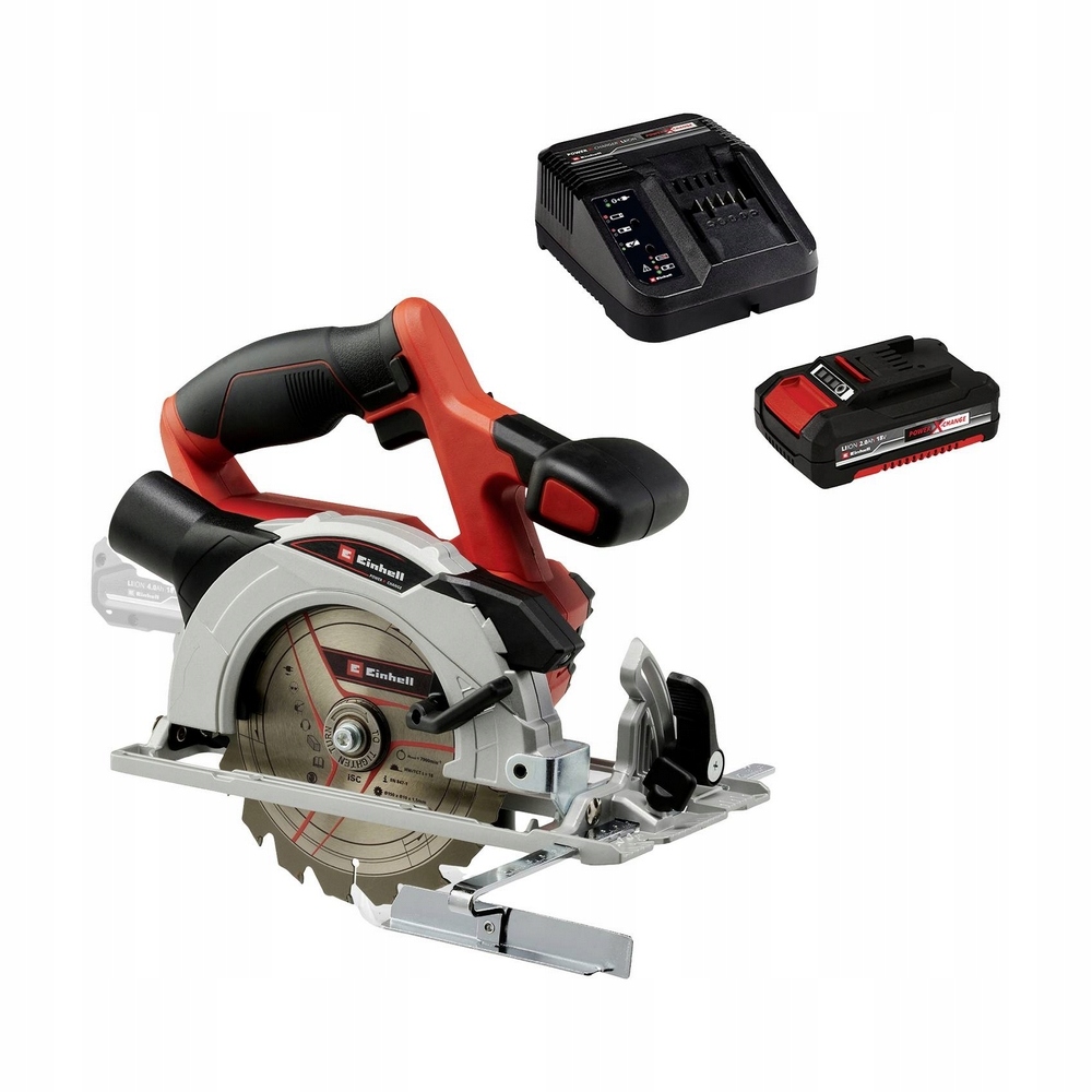 Akumulatorowa Piła tarczowa Einhell z ładowarką i akumulatorem 18V X-Change