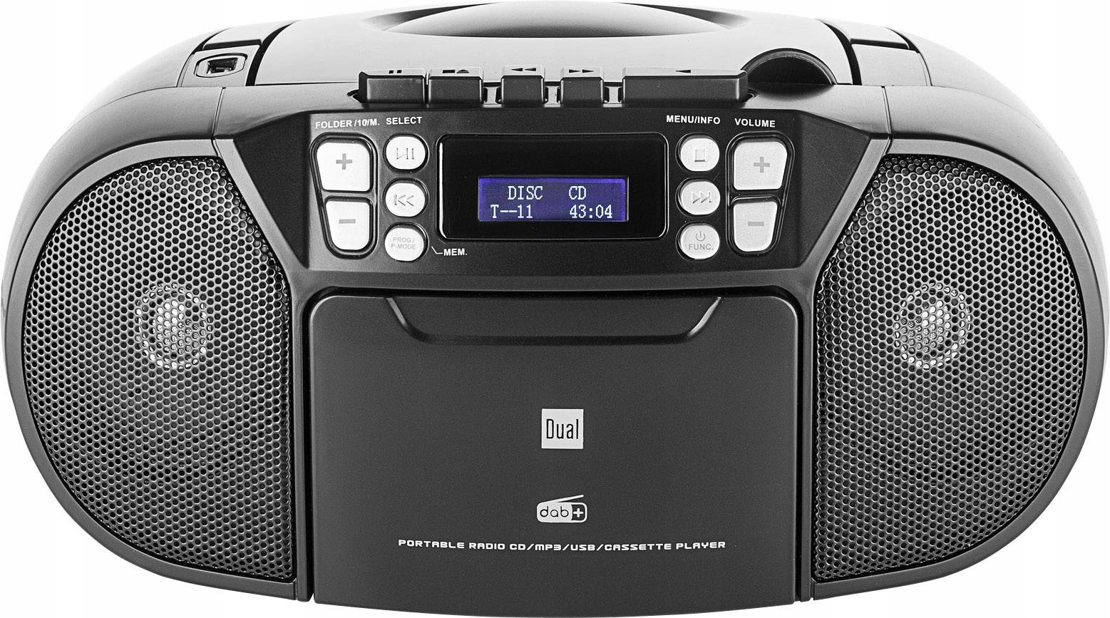 Boombox radio DAB+ AUX CD USB