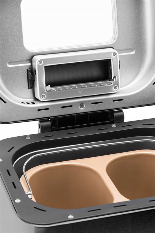 Wypiekacz do chleba Eta Duplica II 1,5kg 850W 2 haki 24 PROGRAMY