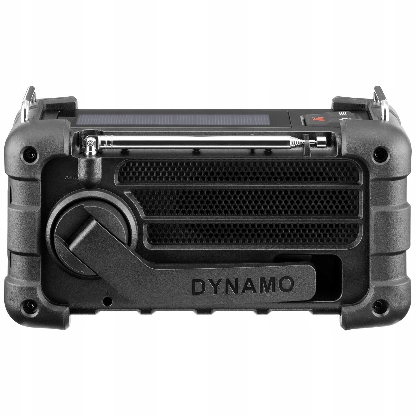 Radio FM outdoorowe DAB + SOLARNE survivalowe Bluetooth DYNAMO latarka IP55