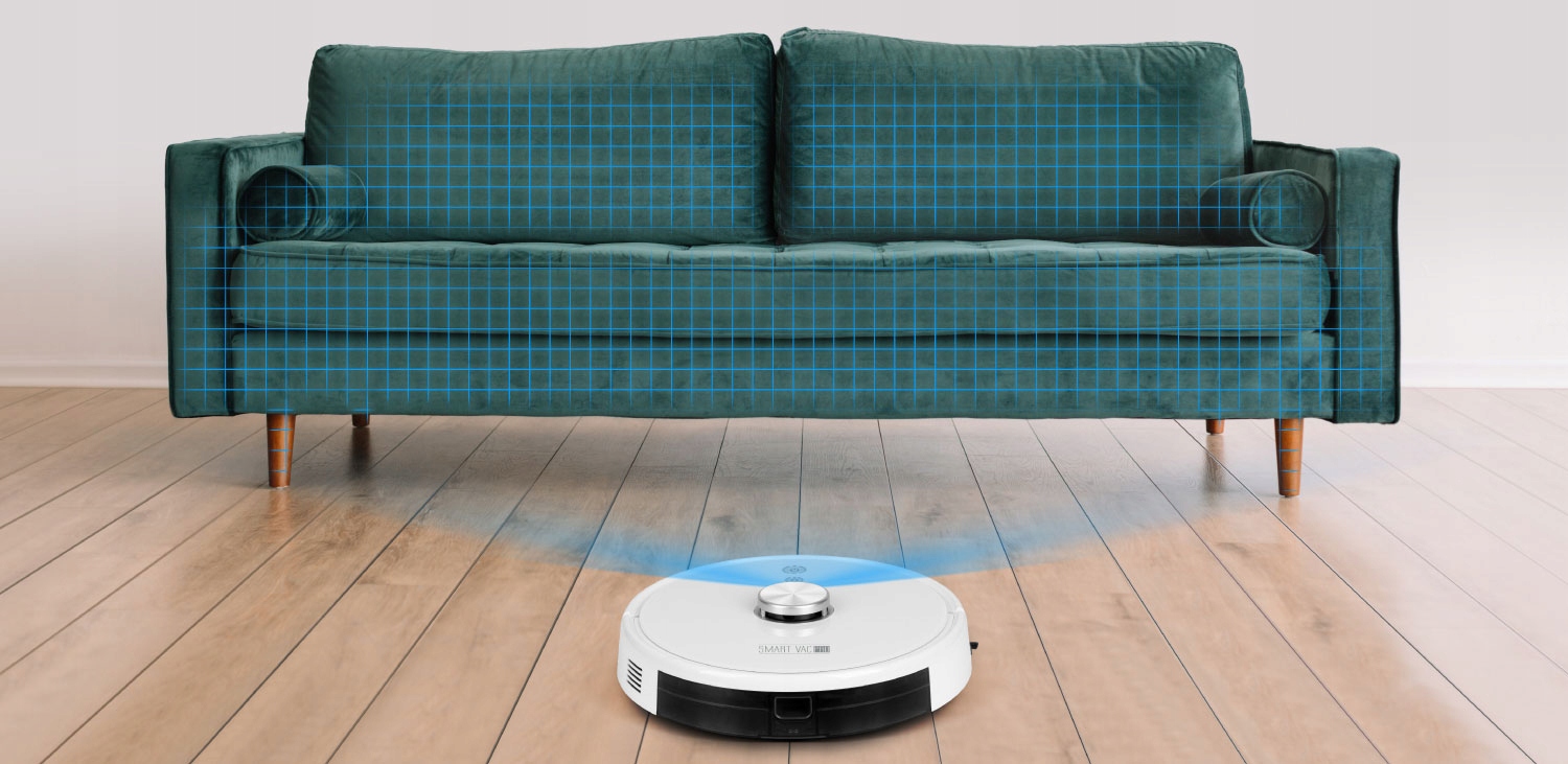 Robot sprzątający odkurzacz automatyczny MOP HEPA APLIKACJA SMART WiFi