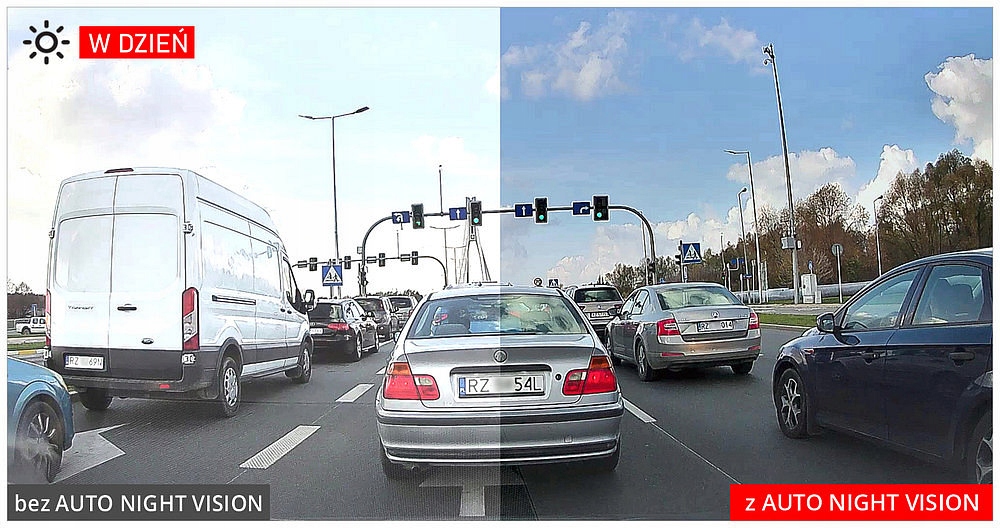 Rejestrator FineVu GX1000 wideorejestrator QHD QHD Wi-Fi GPS RADARY