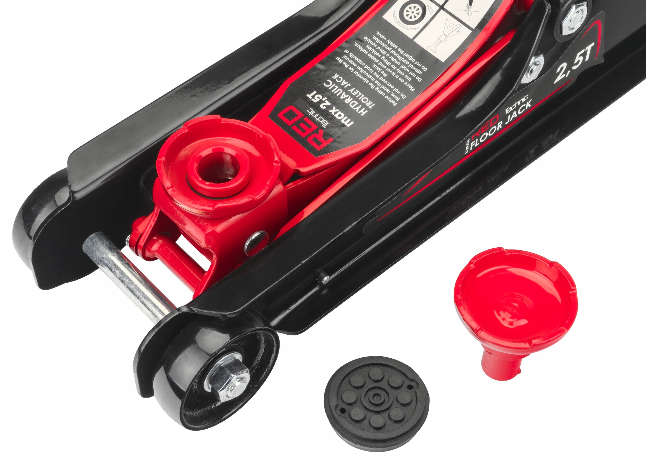 Podnośnik samochodowy udźwig 2.5T LEWAREK hydrauliczny ŻABA 115 - 360mm