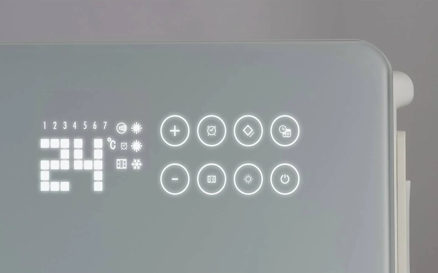 Grzejnik ścienny 2000W 3 tryby grzania REGULACJA temperatury 230V Sygonix