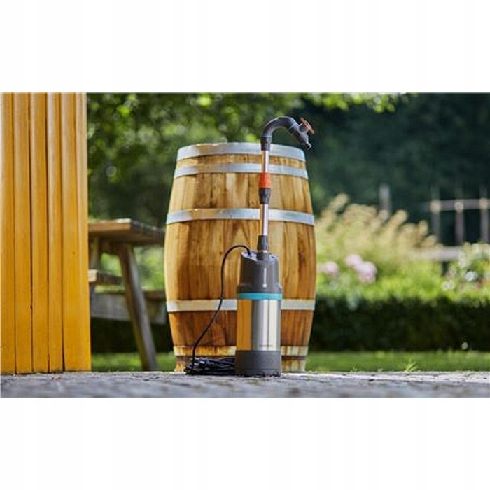 Pompa do DESZCZÓWKI wody deszczowej 4700 l/h ZATAPIALNA 2.3 BAR GARDENA