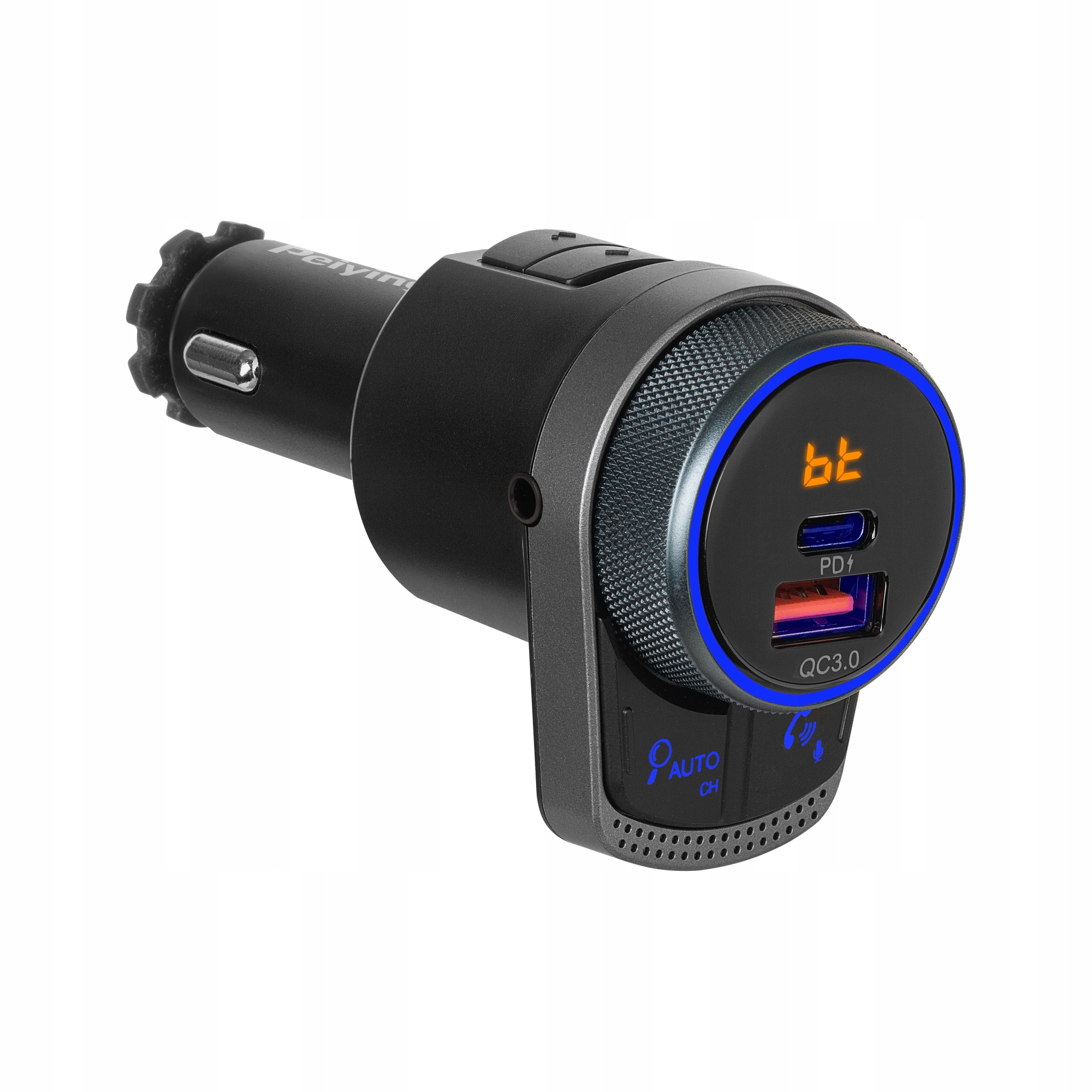 Transmiter samochodowy FM Bluetooth MP3 ŁADOWARKA