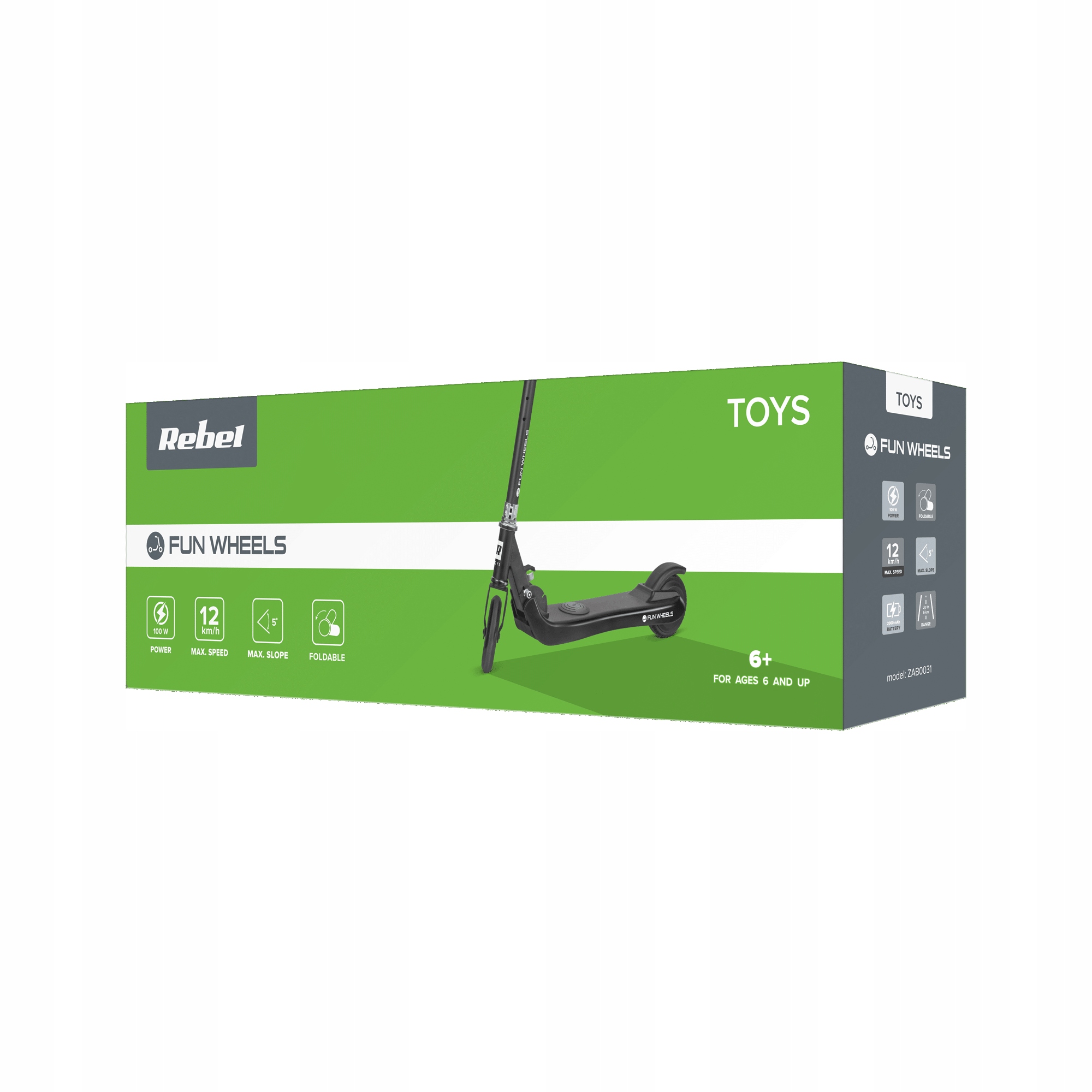 Hulajnoga elektryczna dla Dzieci 12km/h zasięg 6km