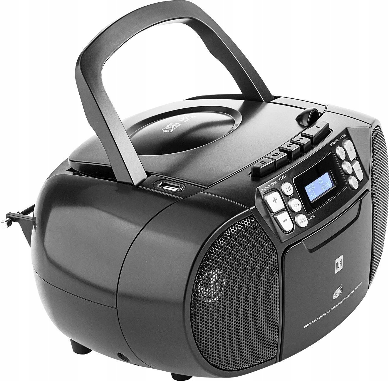 Boombox radio DAB+ AUX CD USB