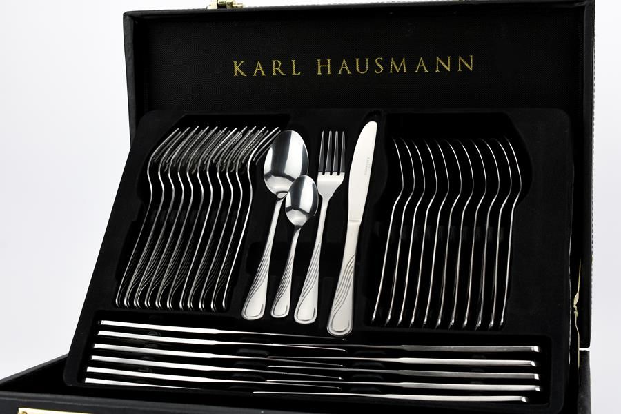 Sztućce w Walizce Ekskluzywne 72 ele na 12 Osób