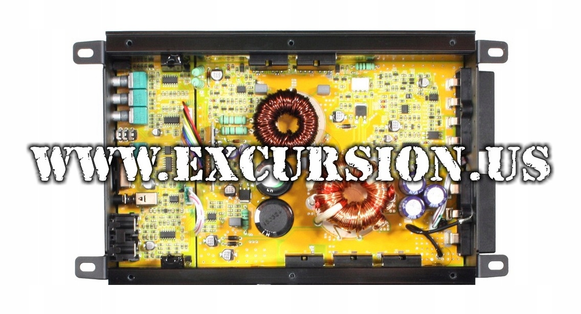 Wzmacniacz Excursion 2 kanały Mostek 250W