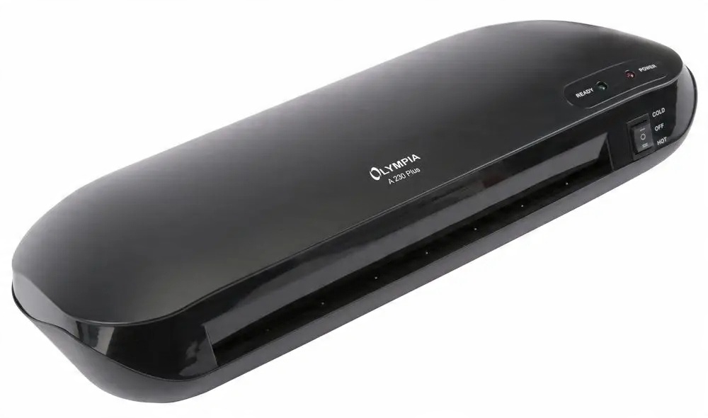 Laminator A4 prędkość 400 mm/min NA GORĄCO ZIMNO 75 -125 mikronów Olympia