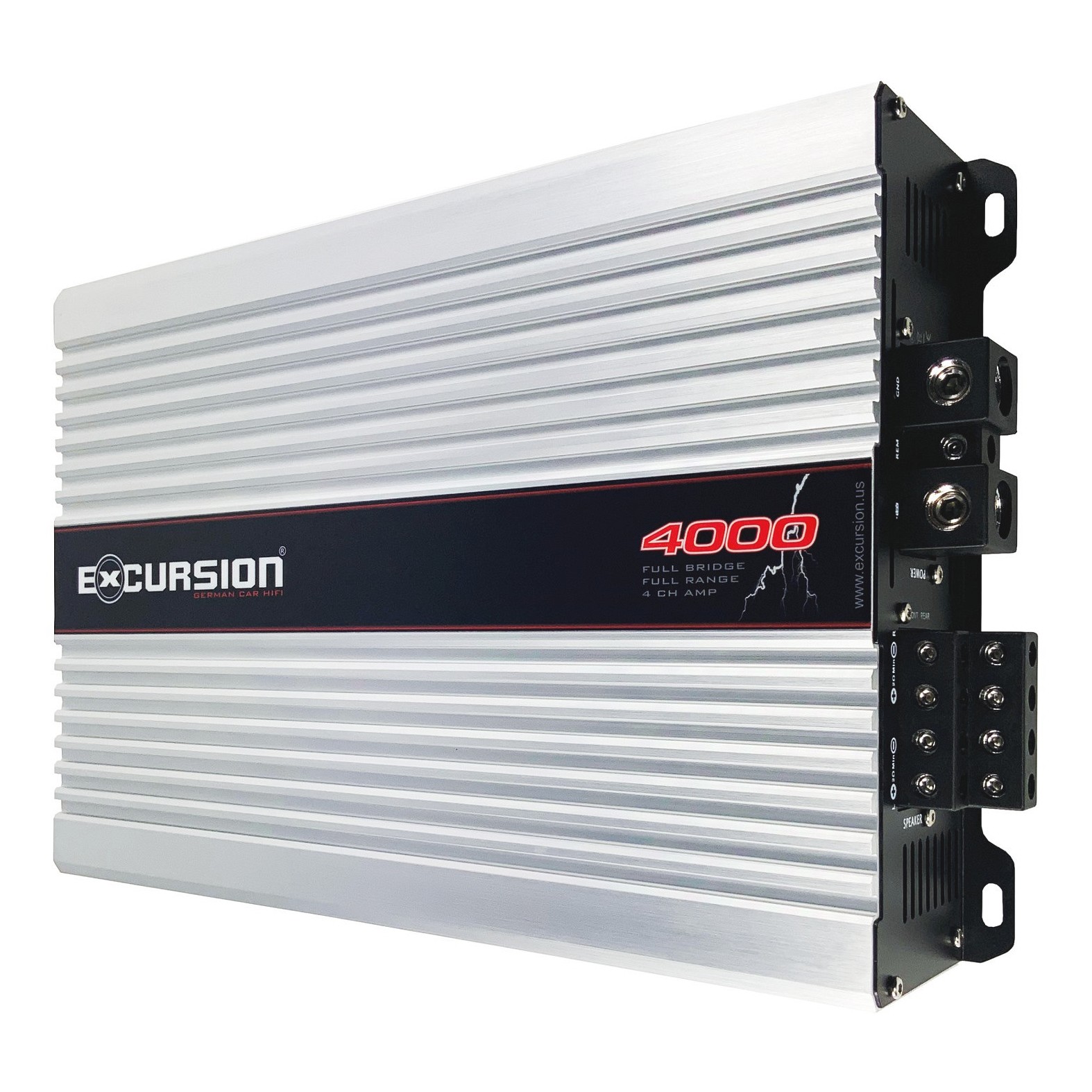 Wzmacniacz samochodowy Excursion 4 kanały 4000W