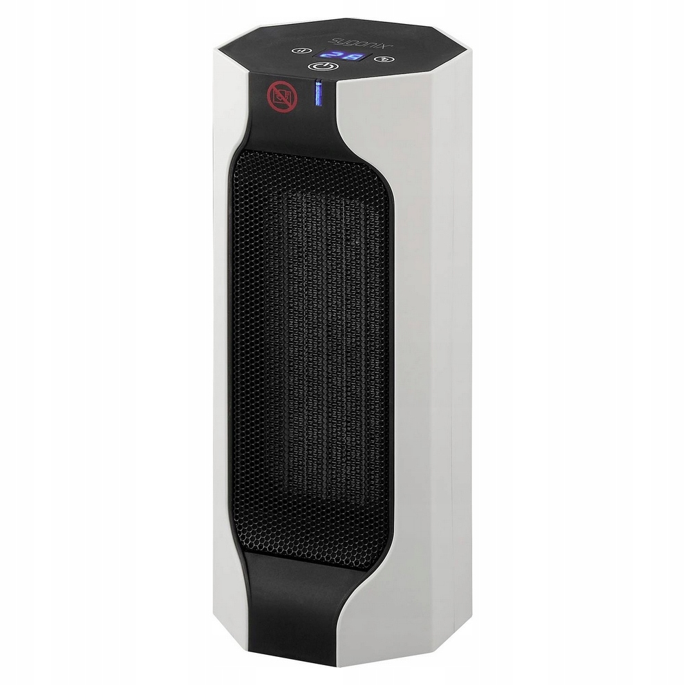 Grzejnik WENTYLATOR na biurko 3 TRYBY wyświetlacz 1800W timer Sygonix