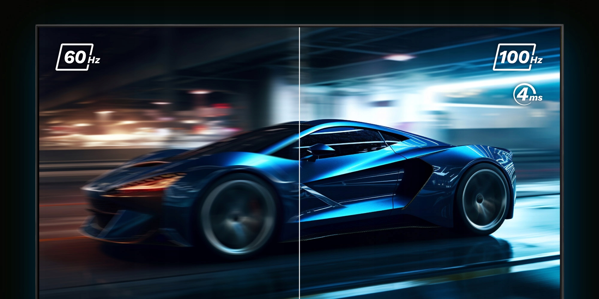 Monitor FULL HD IPS 24 cale WLED KrugerMatz HDMI DisplayPort 100Hz