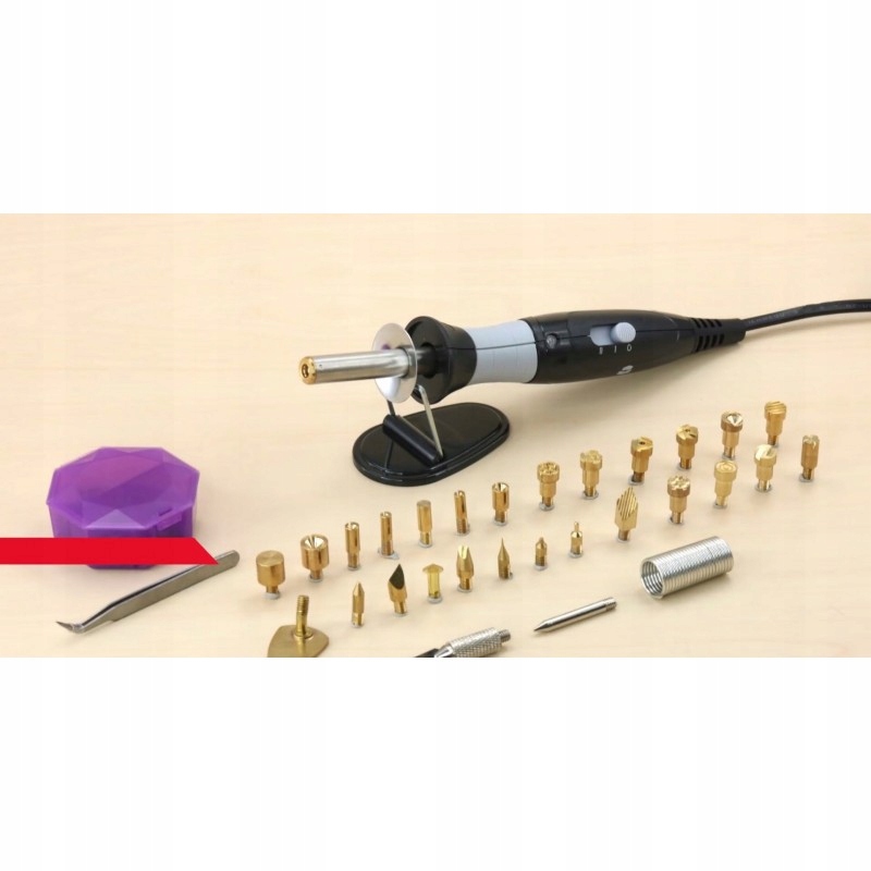 Lutownica Wypalarka do Drewna Pirograf do Skóry