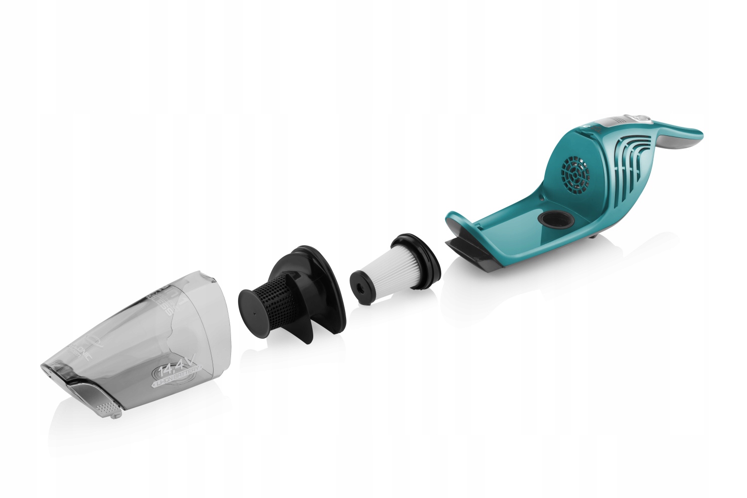 Odkurzacz AKUMULATOROWY pionowy CYKLONOWY 2w1 Eta Moneto II HEPA LED 14.4V