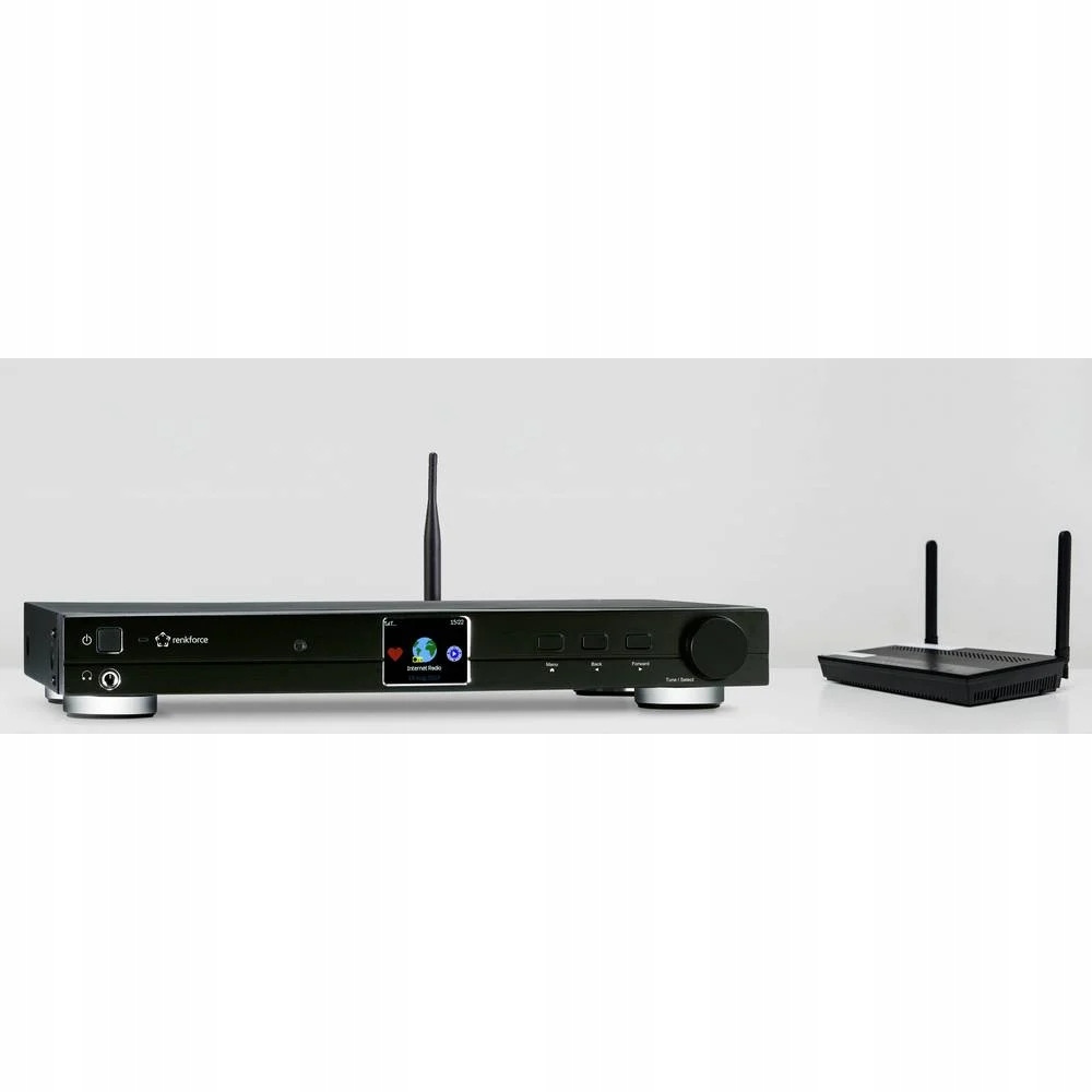 Radio INTERNETOWE DAB+ TUNER radiowy FM WiFi Bluetooth DLNA WLAN MP3 PILOT