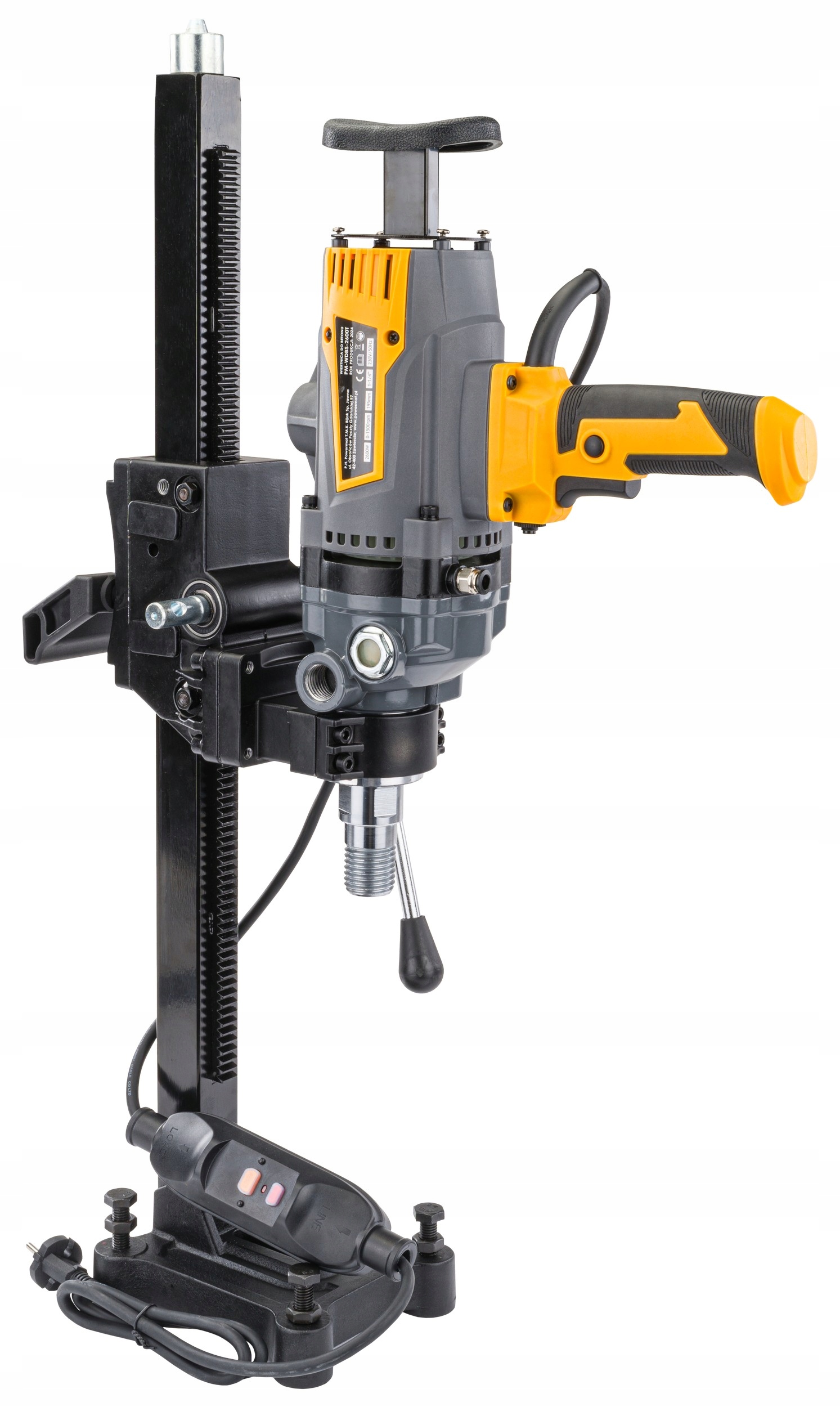 WIERTNICA DO BETONU OTWORNICA statyw 2600W 0-1500 obr/min na MOKRO i SUCHO